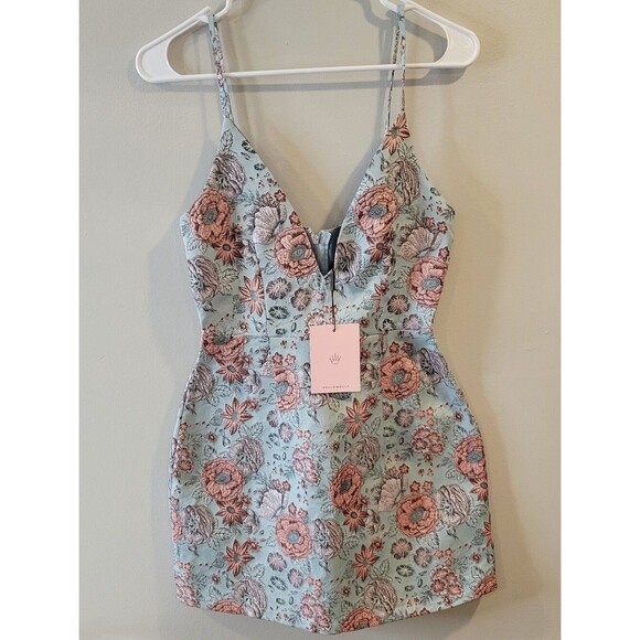Hello Molly Dresses & Skirts - Hello Molly Carlotta Dress Blue floral Size US Xs 2